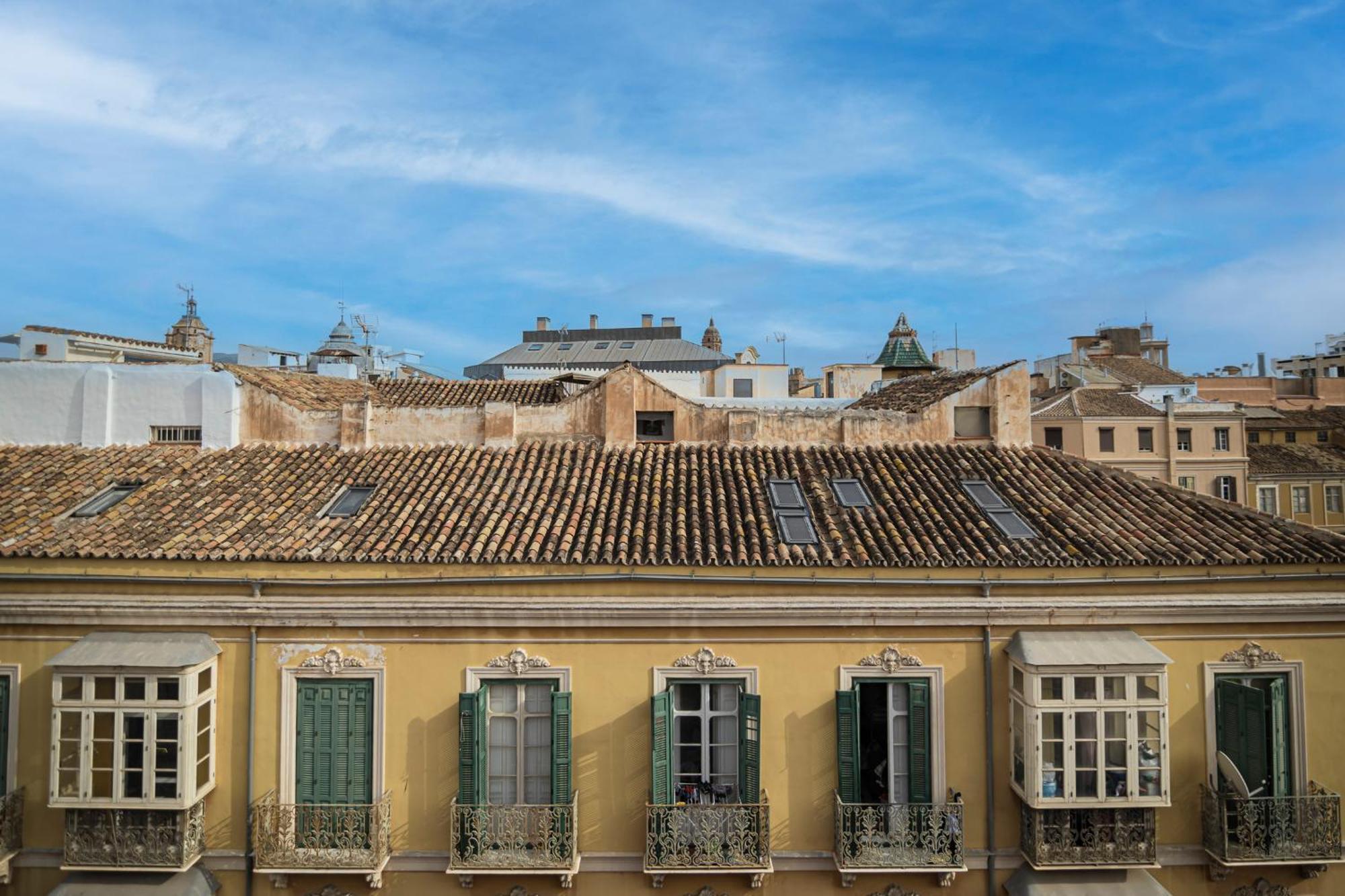 Atarazanas Suite, Atico Con Terraza Málaga Buitenkant foto