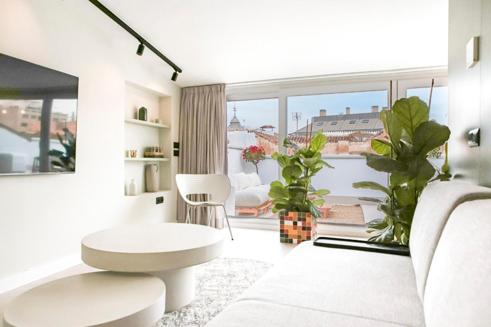 Atarazanas Suite, Atico Con Terraza Málaga Buitenkant foto