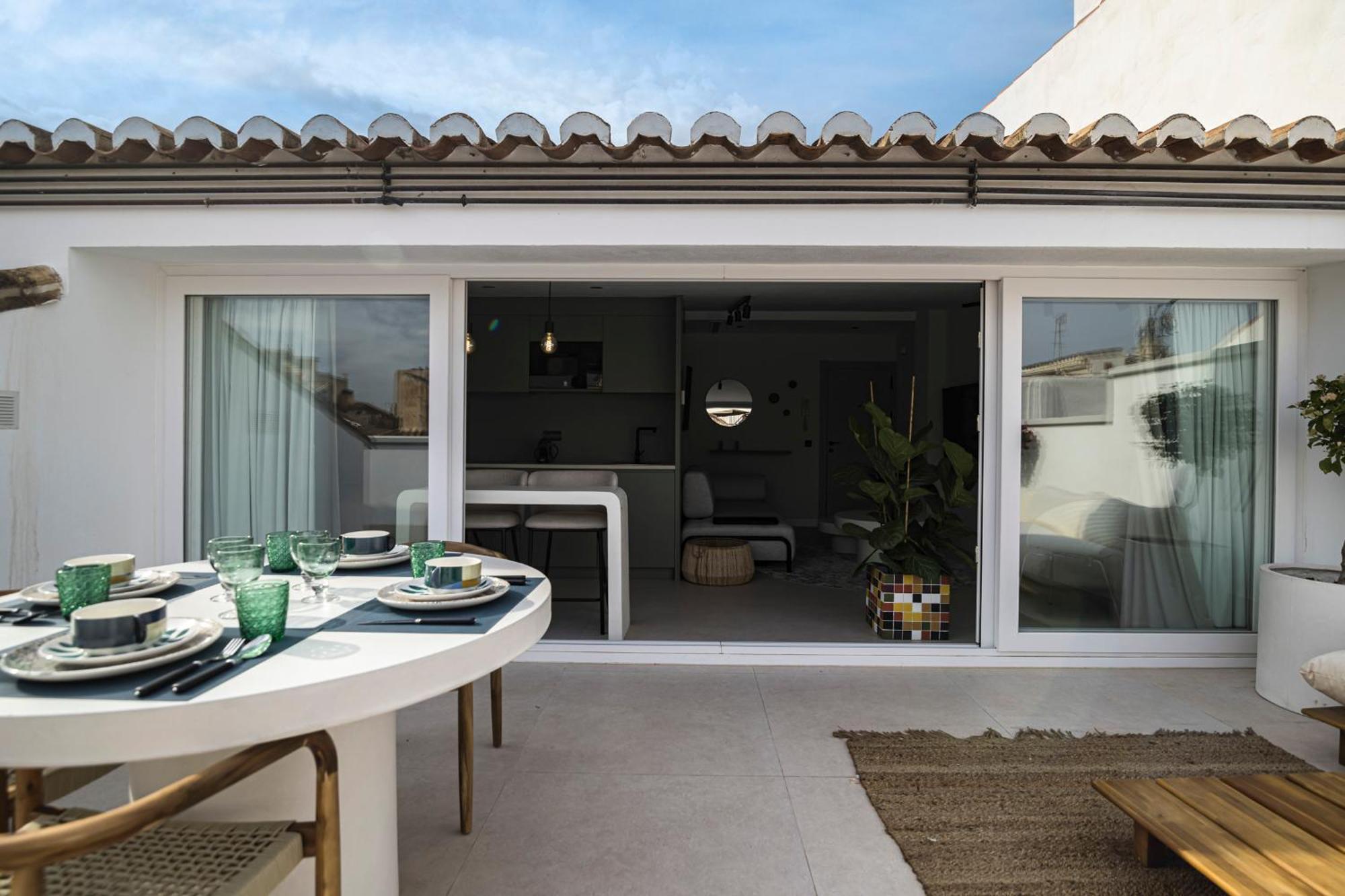 Atarazanas Suite, Atico Con Terraza Málaga Buitenkant foto