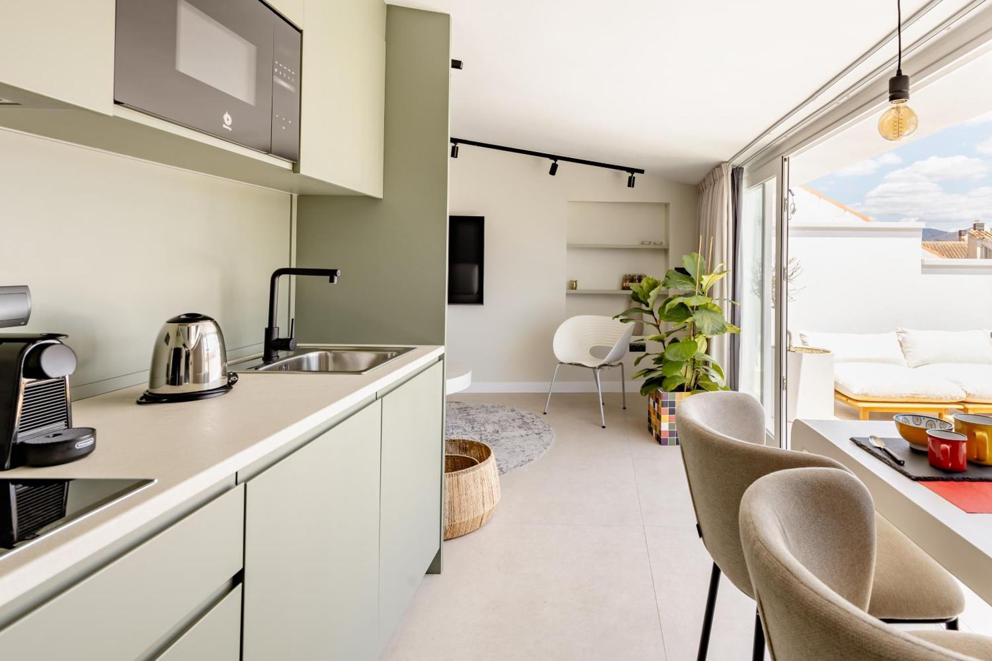 Atarazanas Suite, Atico Con Terraza Málaga Buitenkant foto